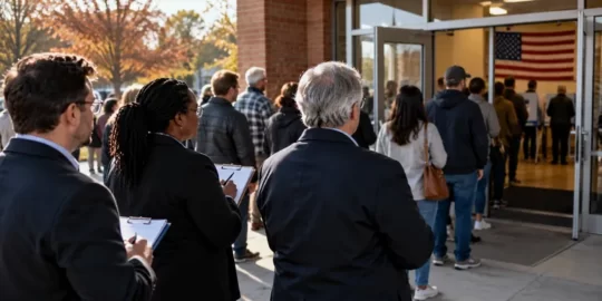 Election Watchers Converge on US Midterms, Raising Questions About Authority and Access